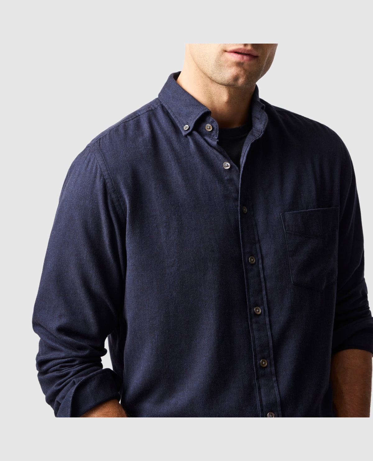Rodd & Gunn Barrhill Long Sleeve Sportshirt – Twilight