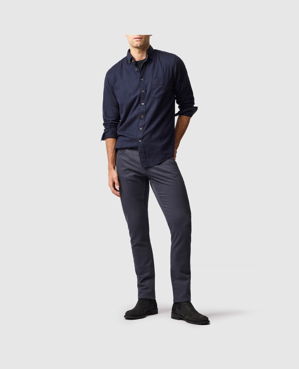 Rodd & Gunn Barrhill Long Sleeve Sportshirt – Twilight