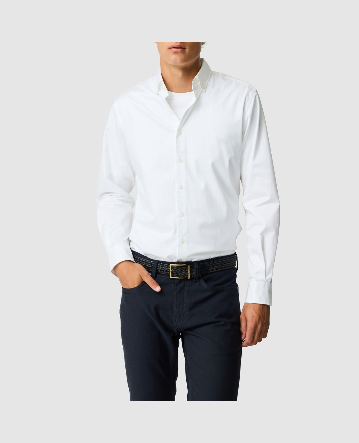 Rodd & Gunn Freshford Long Sleeve Sportshirt – Snow