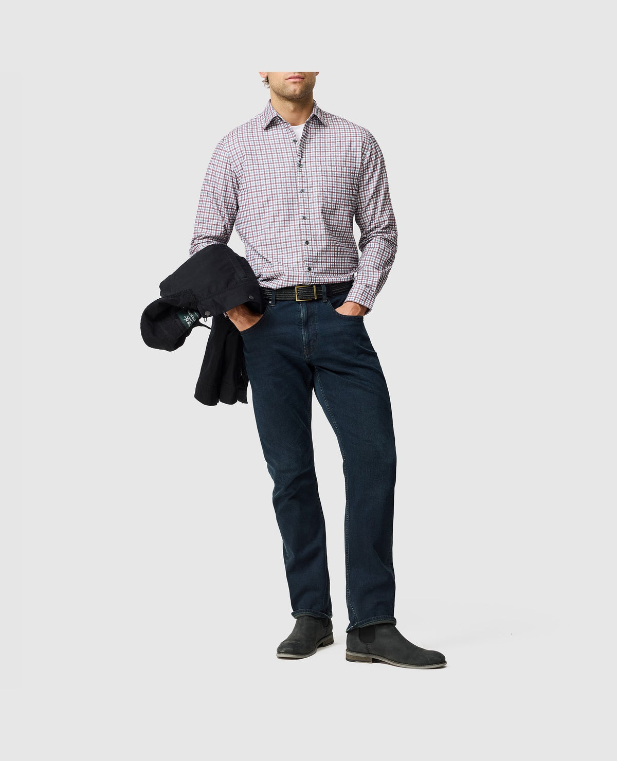 Rodd & Gunn Gledknowe Long Sleeve Sportshirt – Merlot