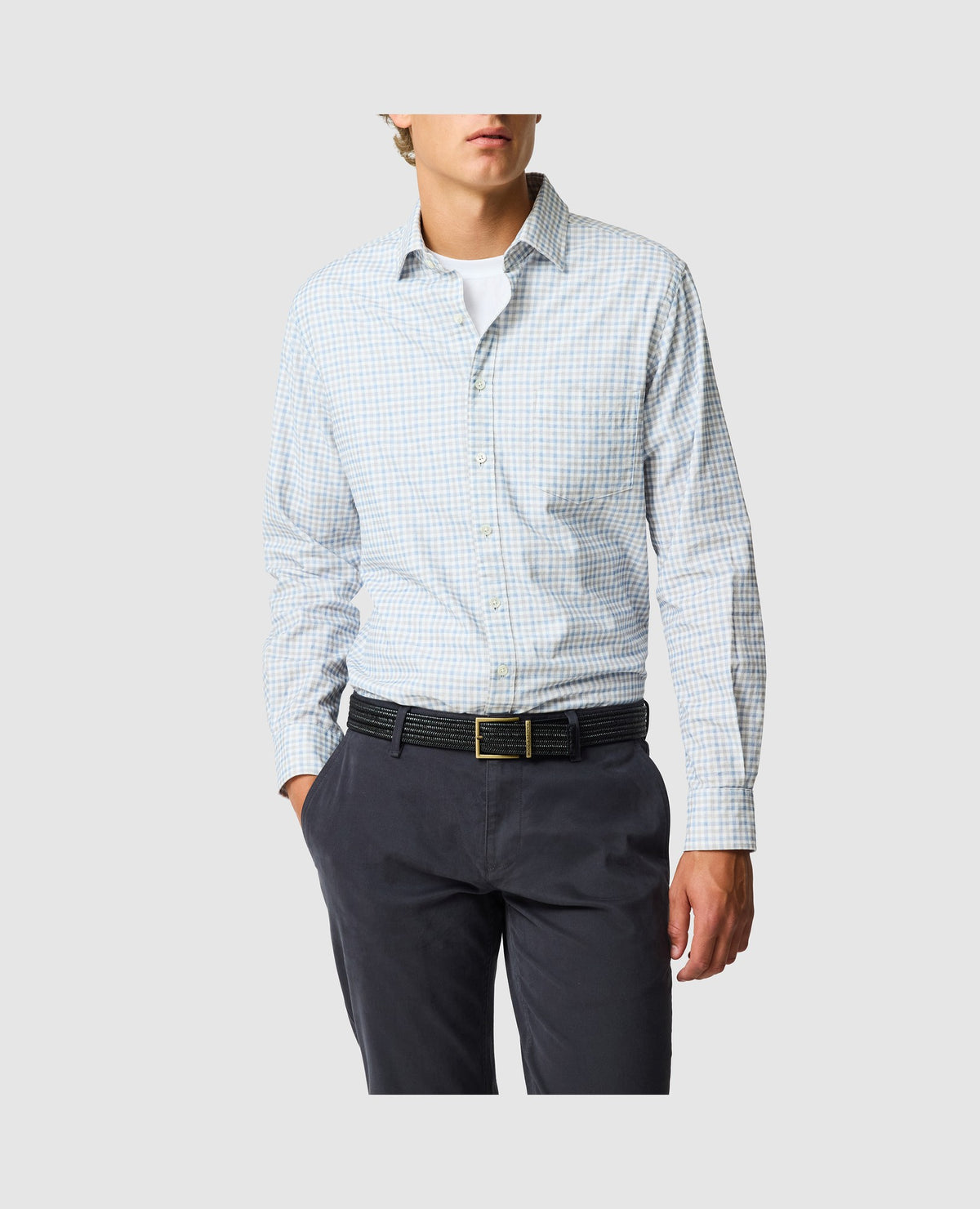 Rodd & Gunn Gledknowe Long Sleeve Sportshirt – Natural