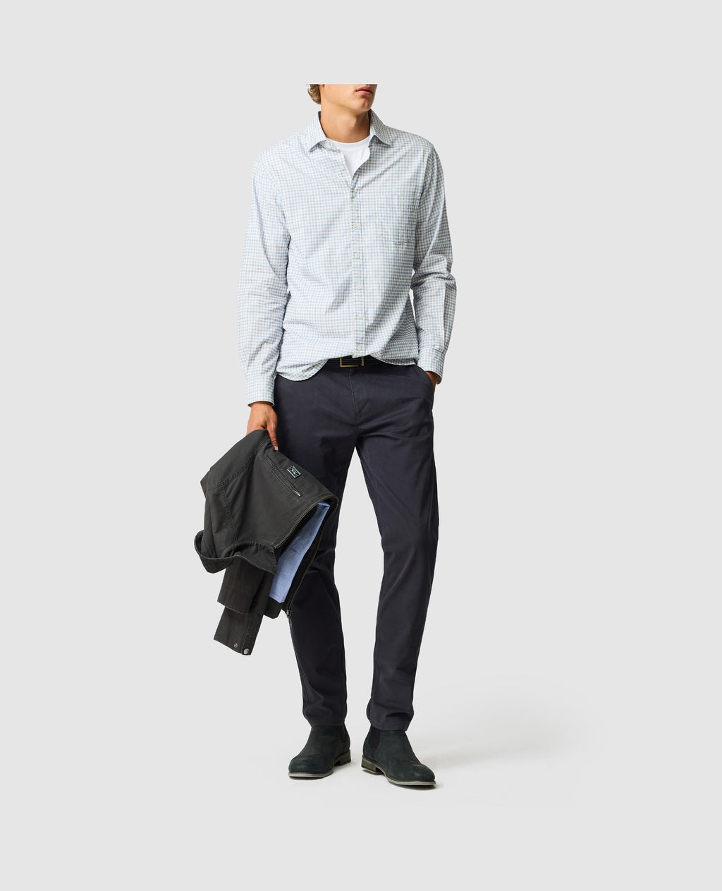 Rodd & Gunn Gledknowe Long Sleeve Sportshirt – Natural