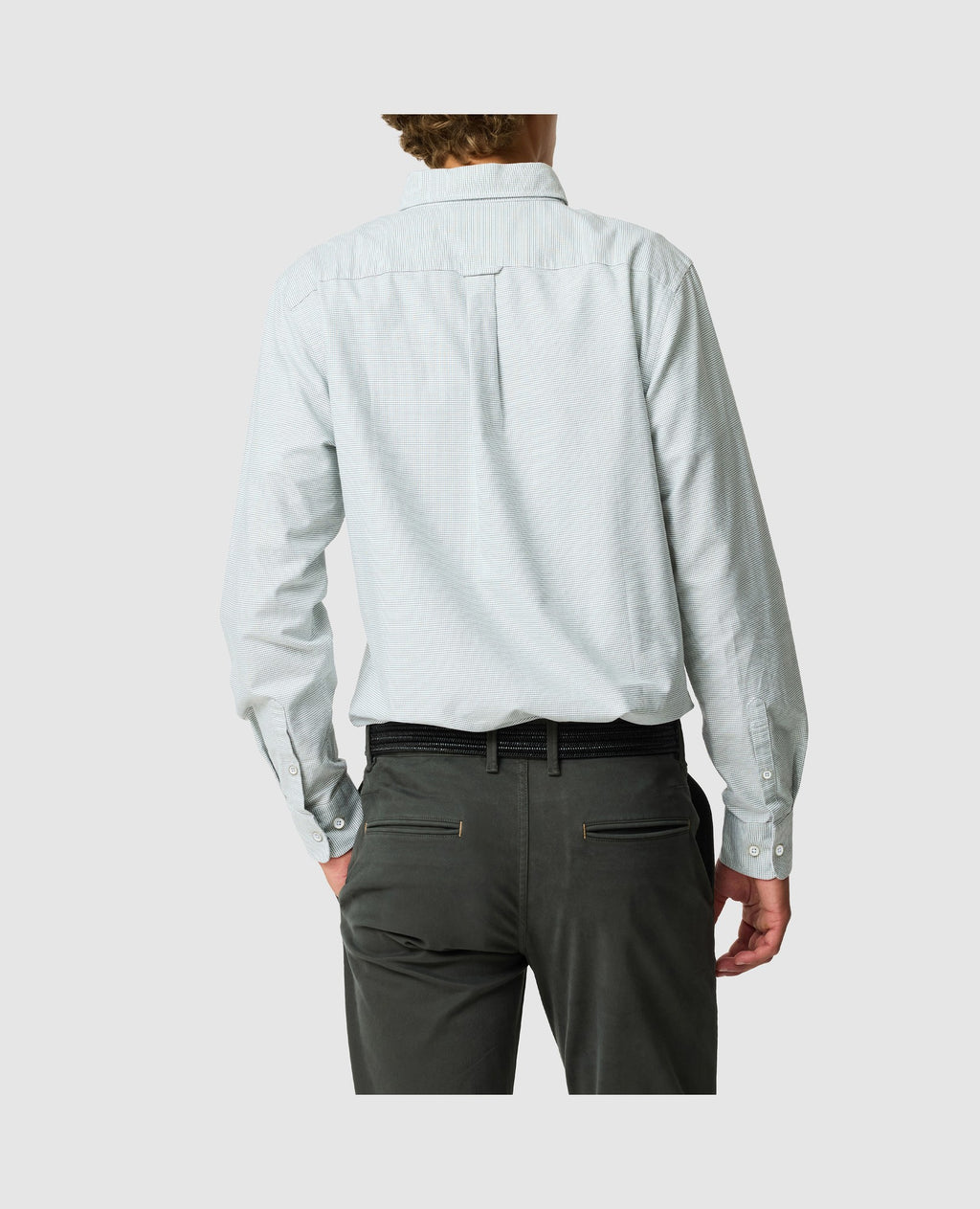 Rodd & Gunn Gunn Oxford 2 Long Sleeve Sportshirt – Fern