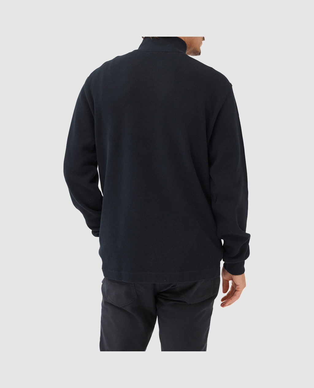 Rodd & Gunn Alton Ave Mid Zip-Up Sweater – Eclipse