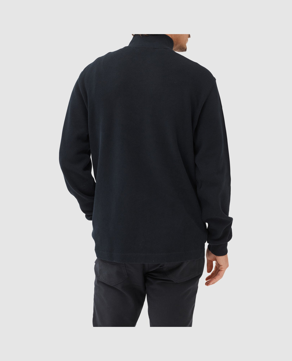 Rodd & Gunn Alton Ave Mid Zip-Up Sweater – Eclipse