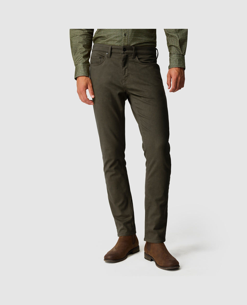 Rodd & Gunn Motion Melange Casual Pants – Bayleaf