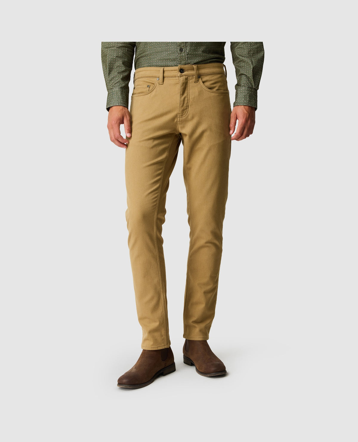 Rodd & Gunn Motion Melange Casual Pants – Desert