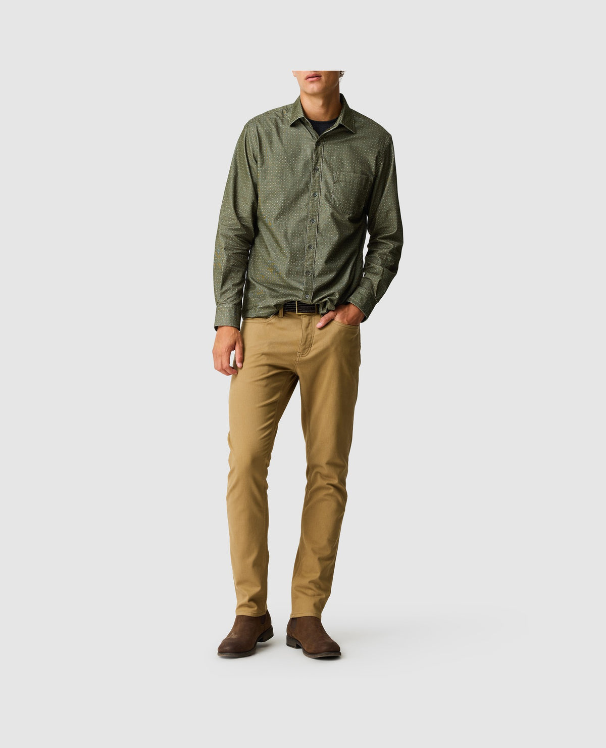 Rodd & Gunn Motion Melange Casual Pants – Desert