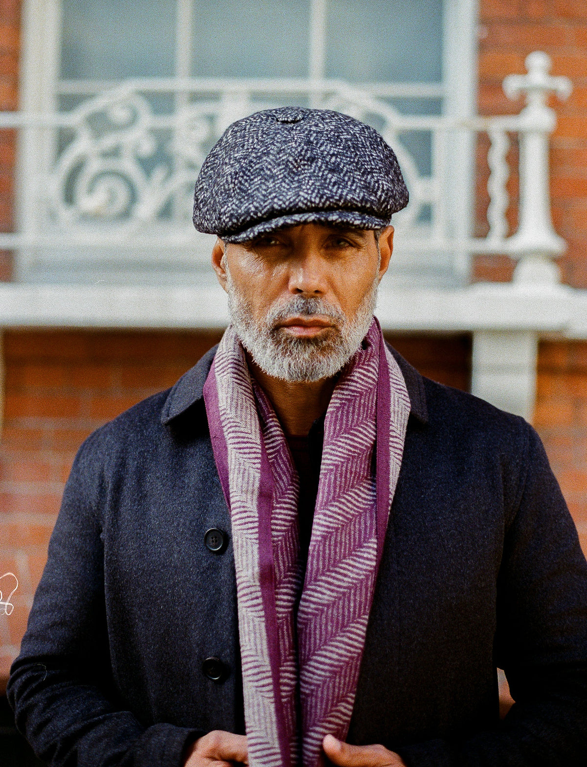 Chiltern Shacket Sleeve Lining - Birbo Twill Navy - Wear London