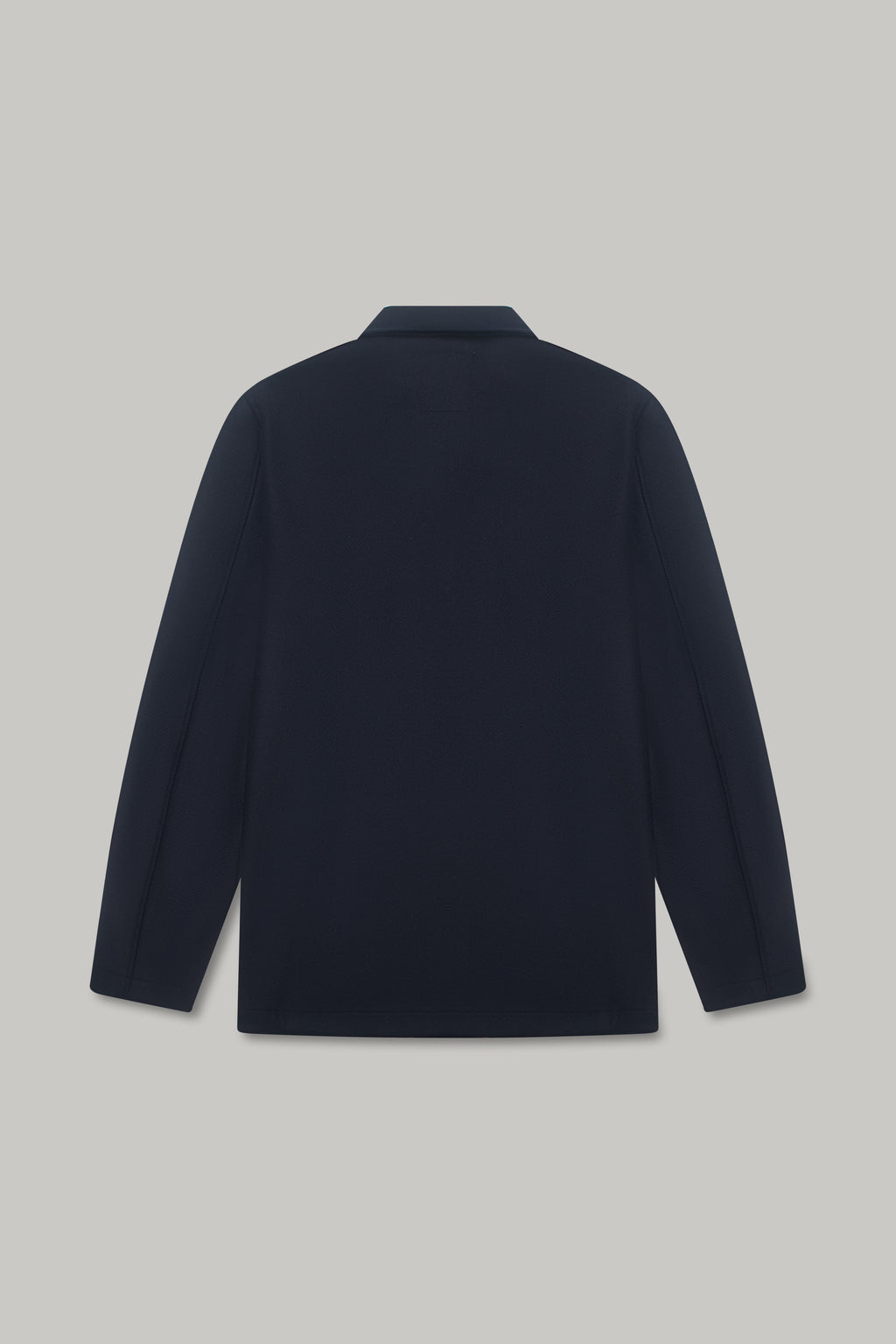 Chiltern Shacket Sleeve Lining - Birbo Twill Navy - Wear London