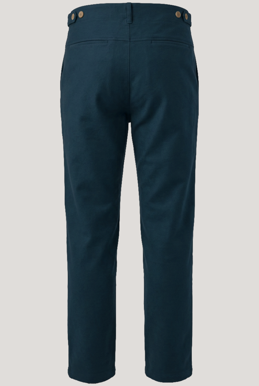 Wentworth Trouser - Navy Moleskin - Wear London